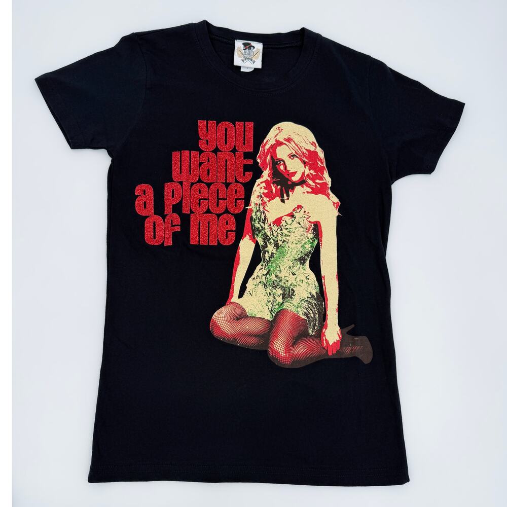 Britney Spears 2009 Circus Tour Piece of Me Official Concert T-Shirt Small